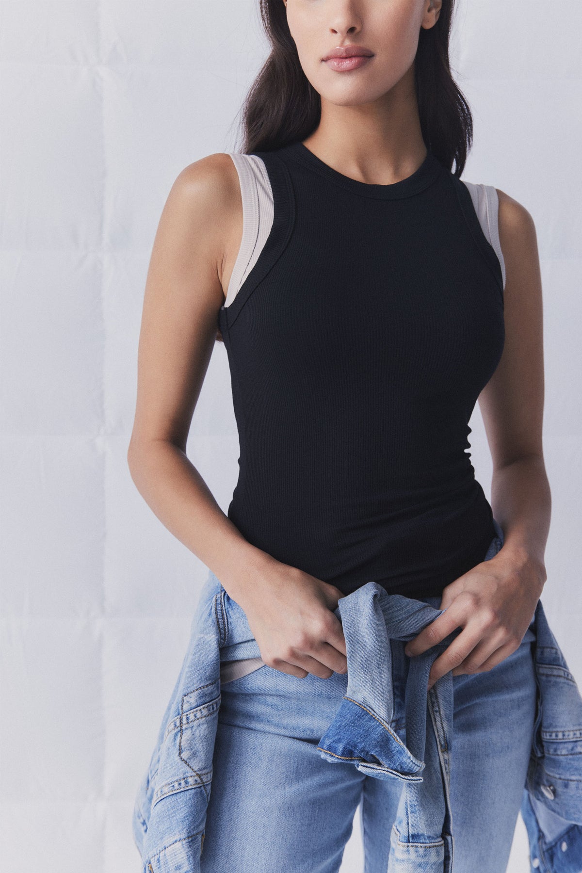 D-Luxe Bamboo Racer Back Tank