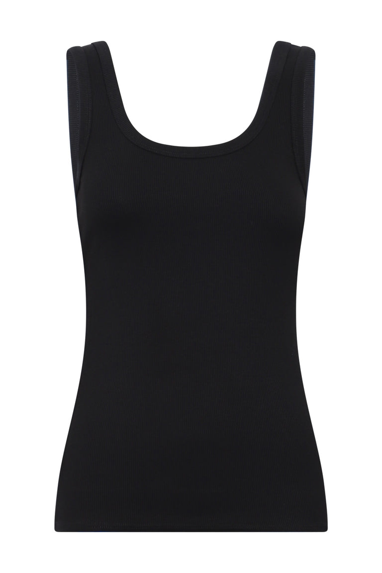 D-Luxe Bamboo Scoop Neck Tank