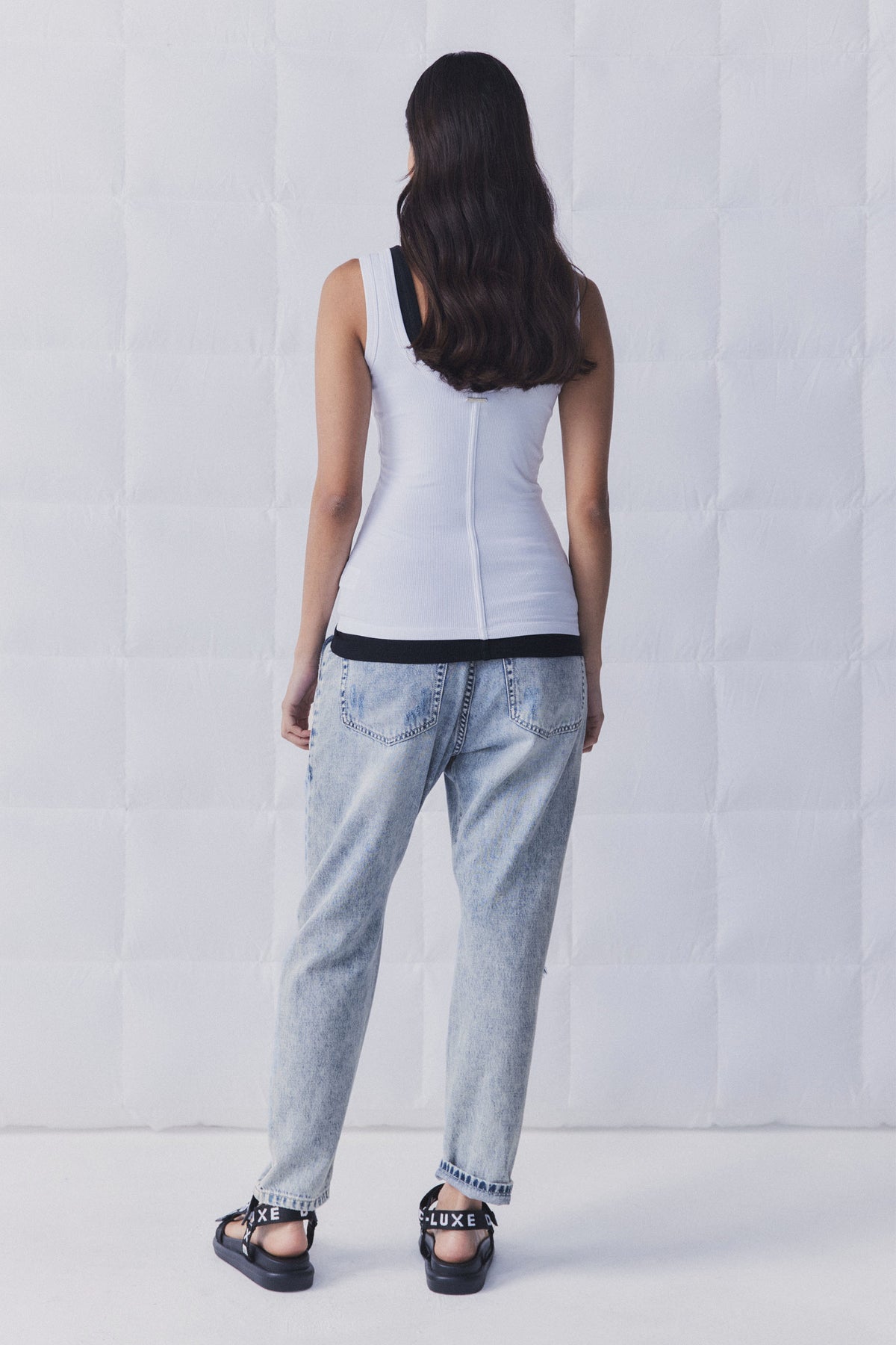 D-Luxe Bamboo Scoop Neck Tank