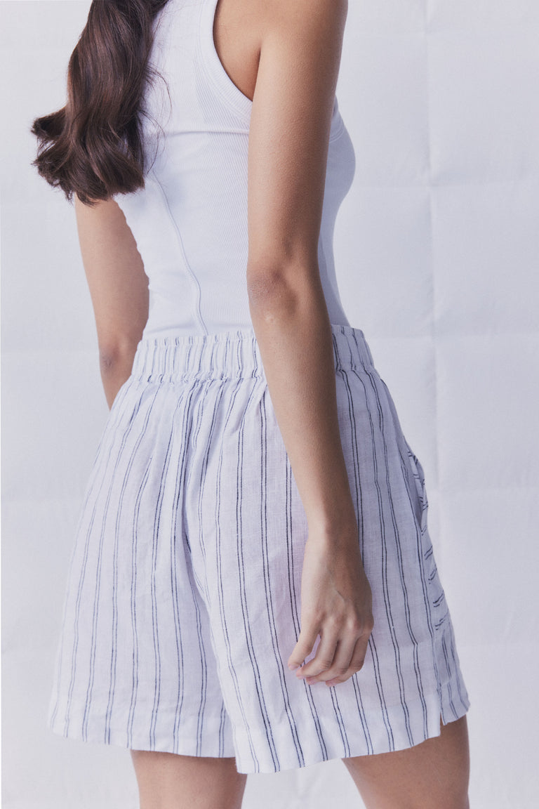 D-Luxe Pocket Linen Short