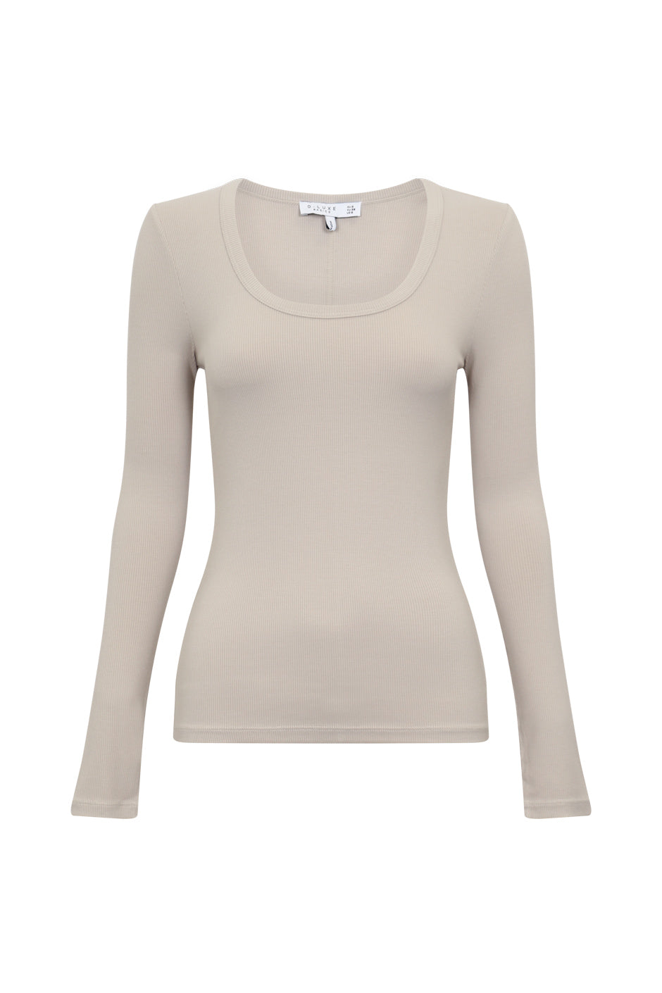D-Luxe Bamboo Scoop Neck Top