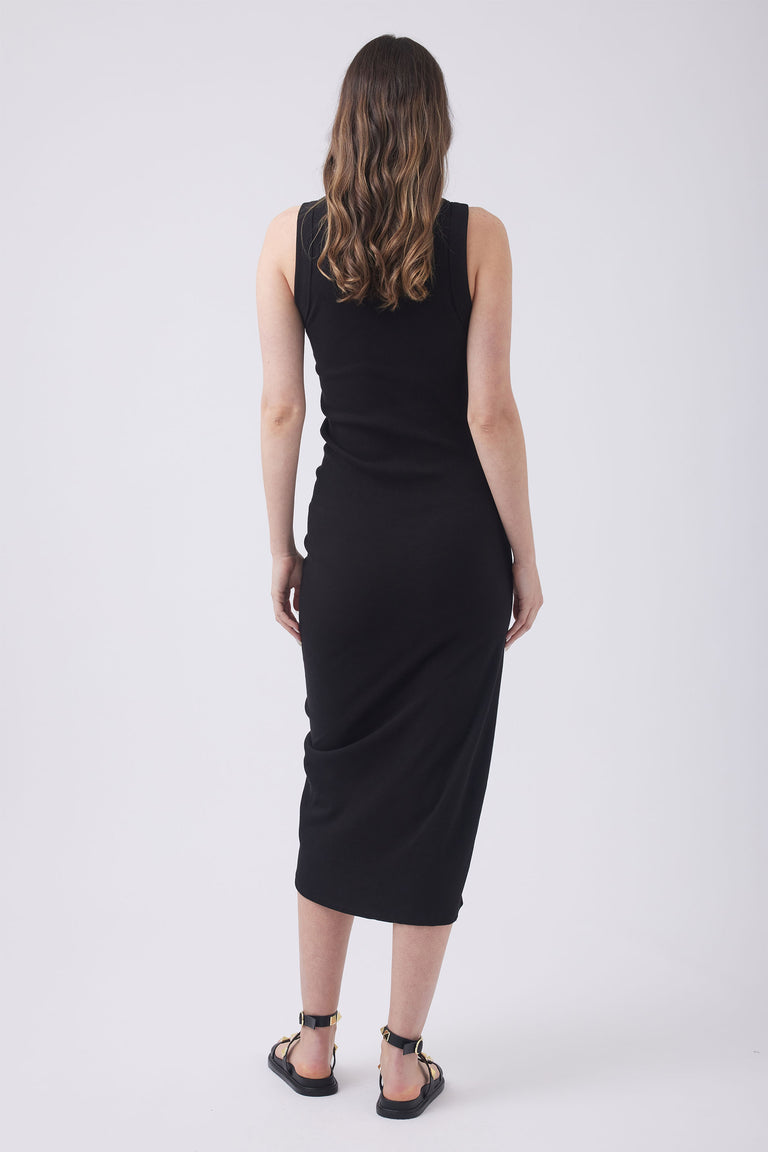 Rosalie Rib Midi Dress