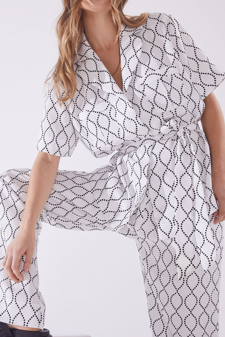 Suzie Tie Waist Shirt