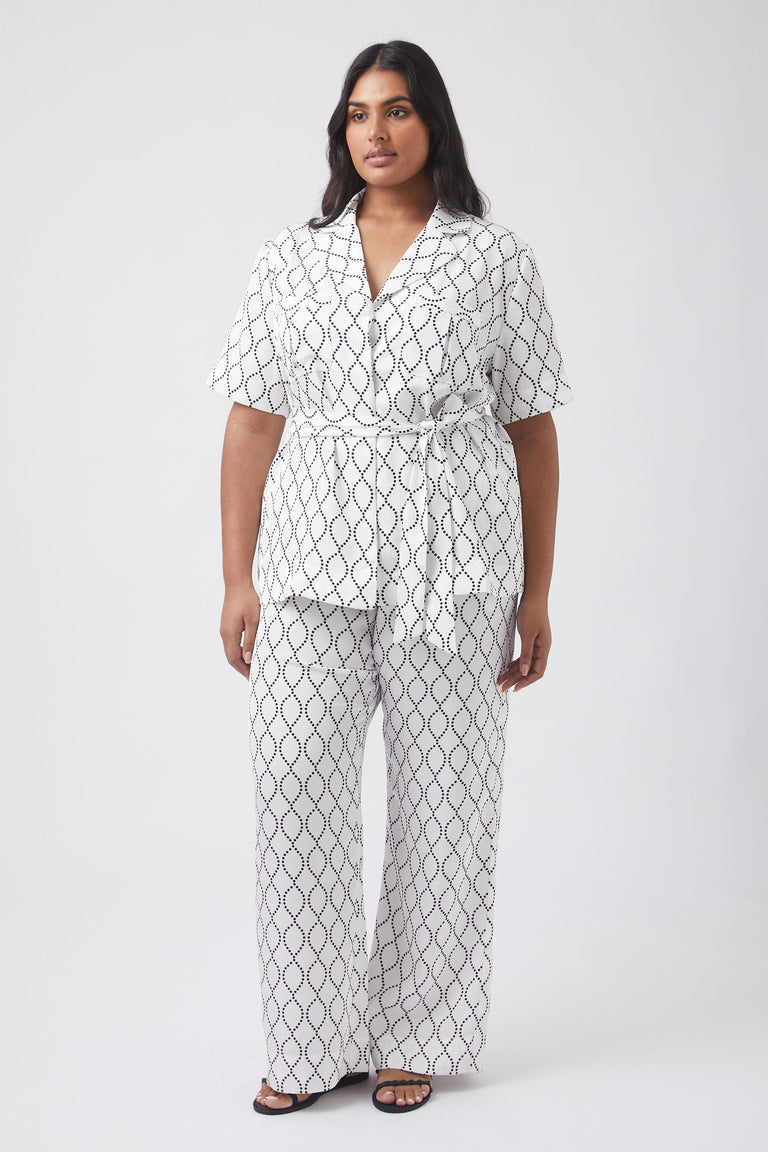 Suzie Tie Waist Shirt