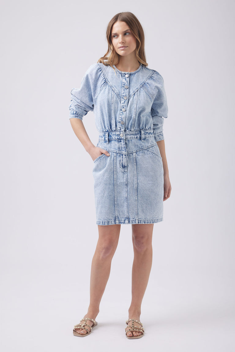 Alicia Denim Mini Dress