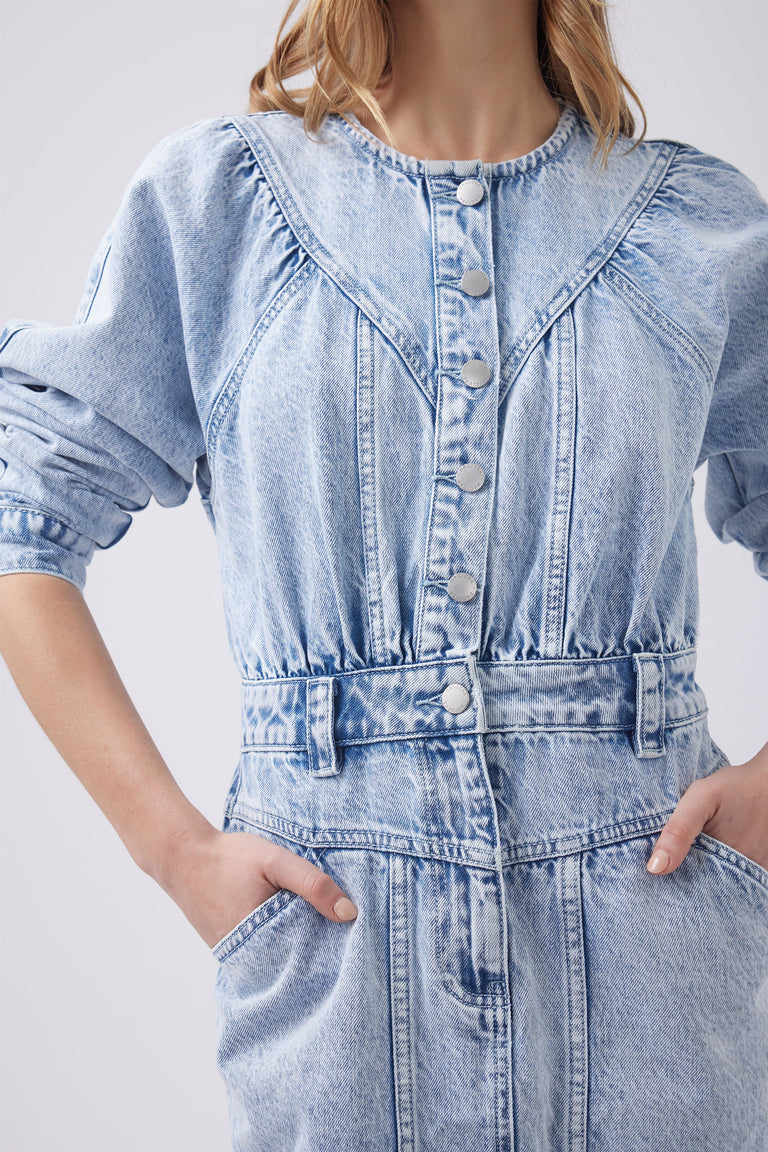 Alicia Denim Mini Dress