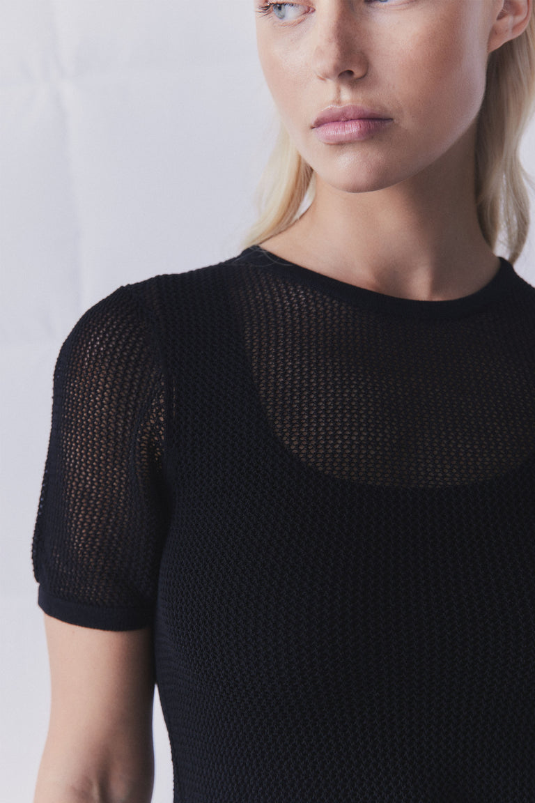 D-Luxe Knit Short Sleeve Tee
