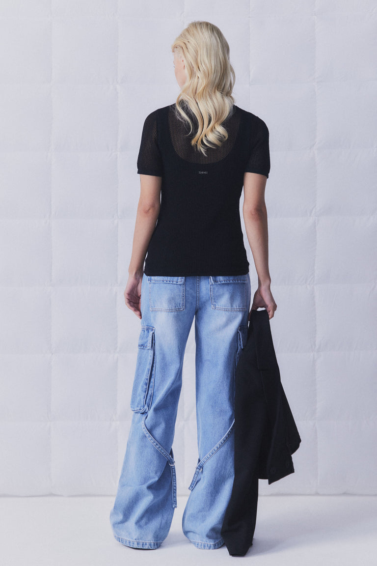 D-Luxe Knit Short Sleeve Tee