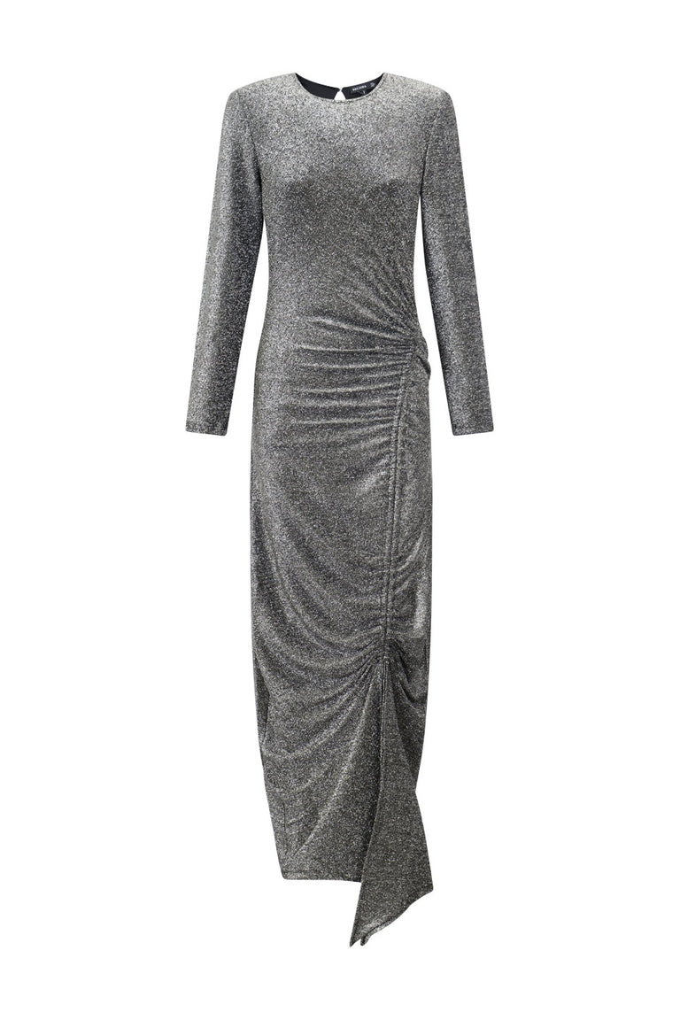 Lisa Lurex Midi Dress