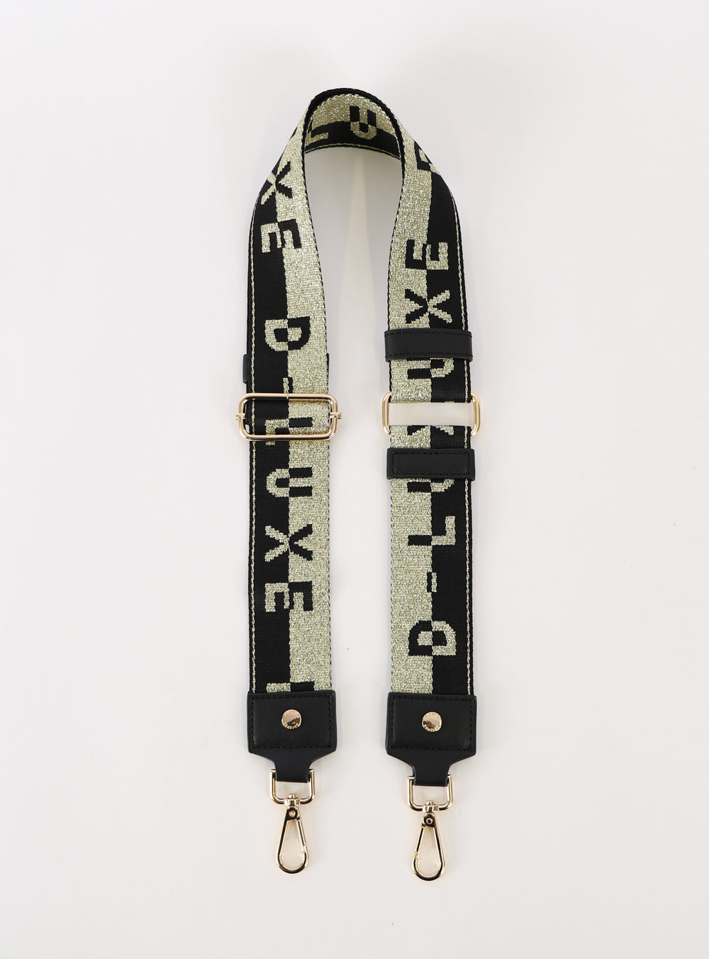 D-Luxe Contrast Logo Bag Strap