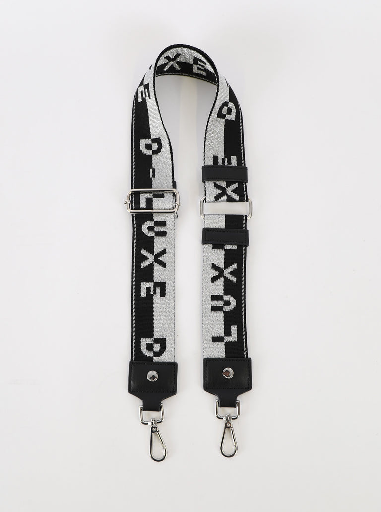 D-Luxe Contrast Logo Bag Strap