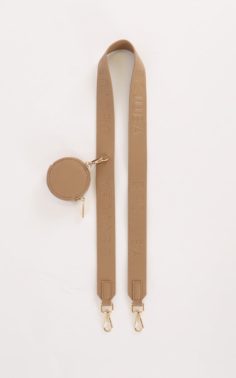 Decjuba Embossed Logo BagStrap