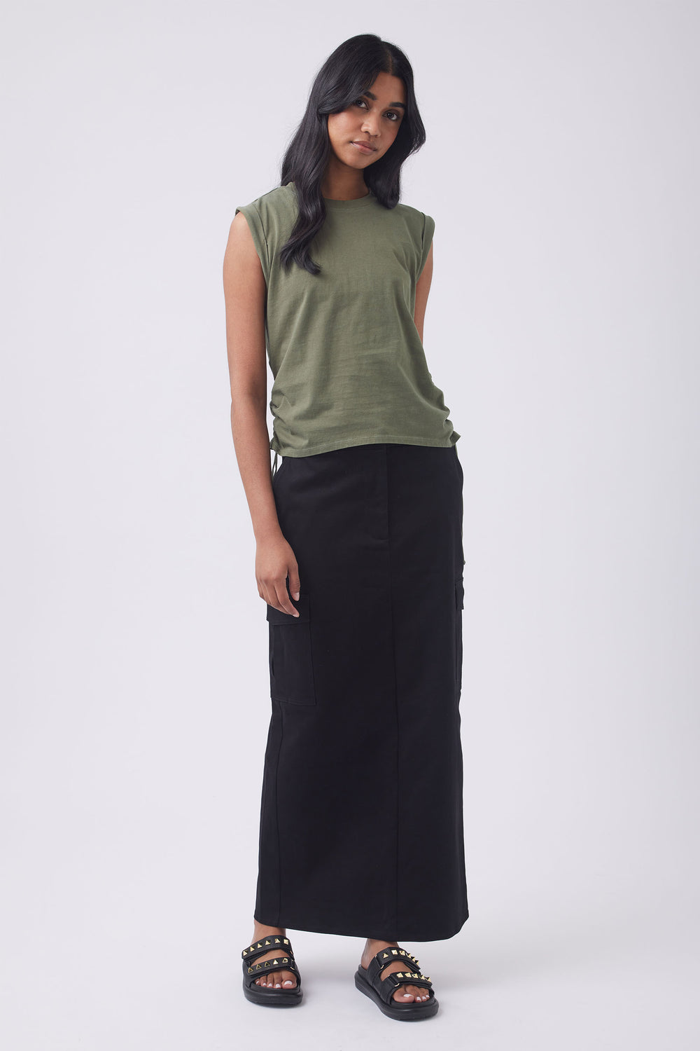 Rachel Ruched Side Tank