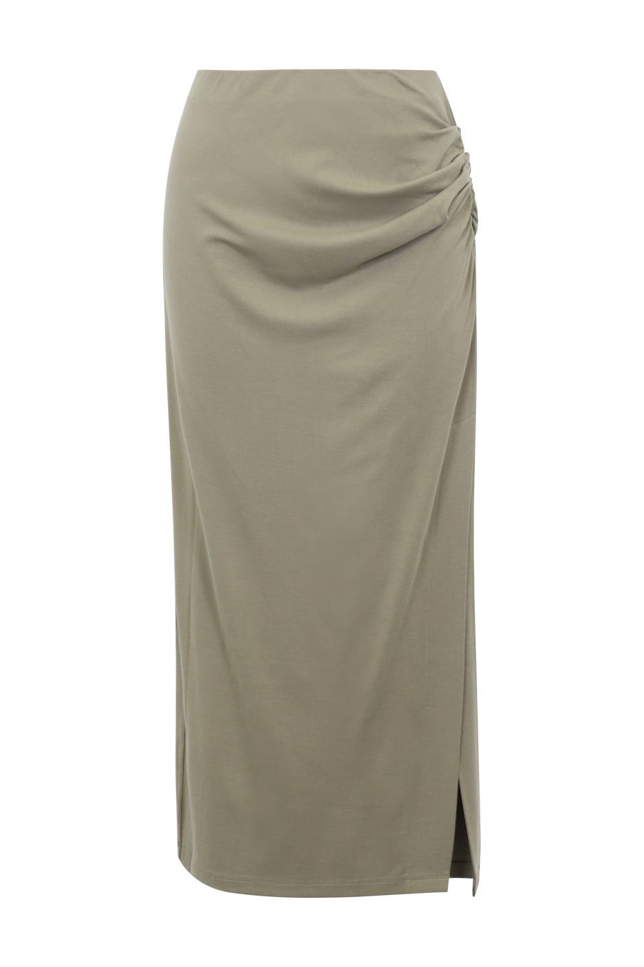 Cooper Ruched Midi Skirt