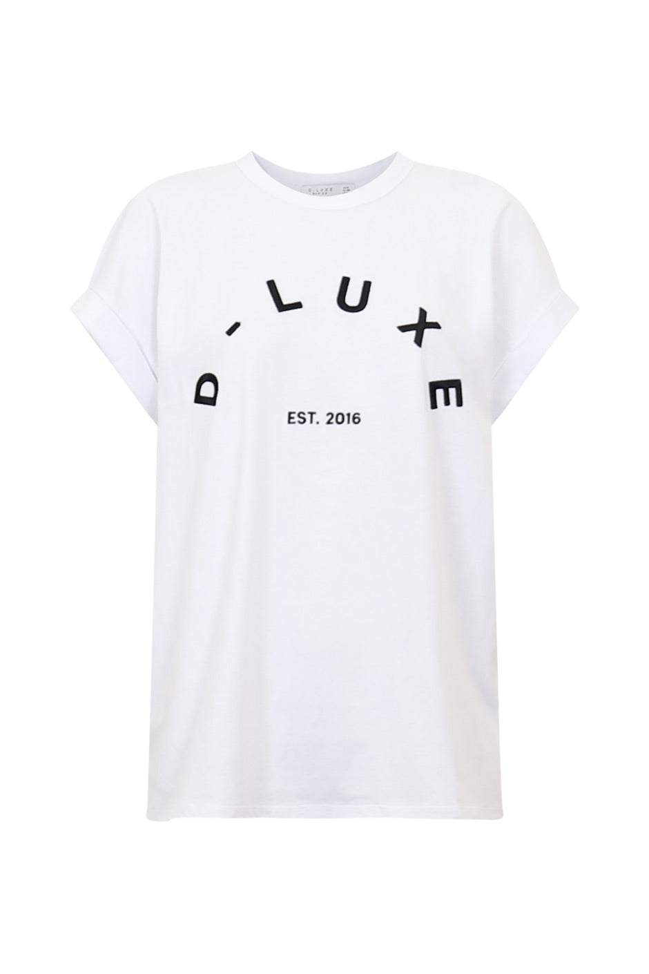 D-Luxe Embroidered Logo Tee