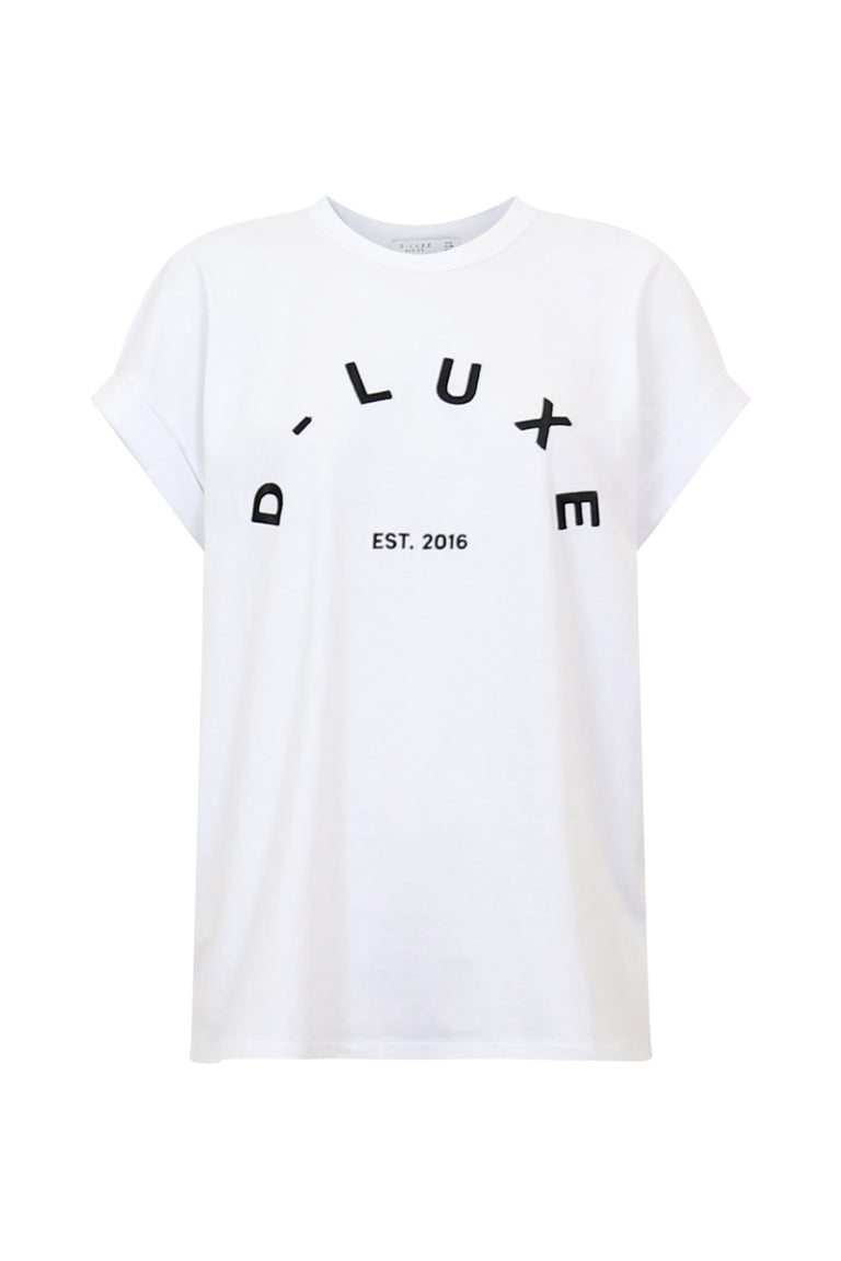 D-Luxe Embroidered Logo Tee