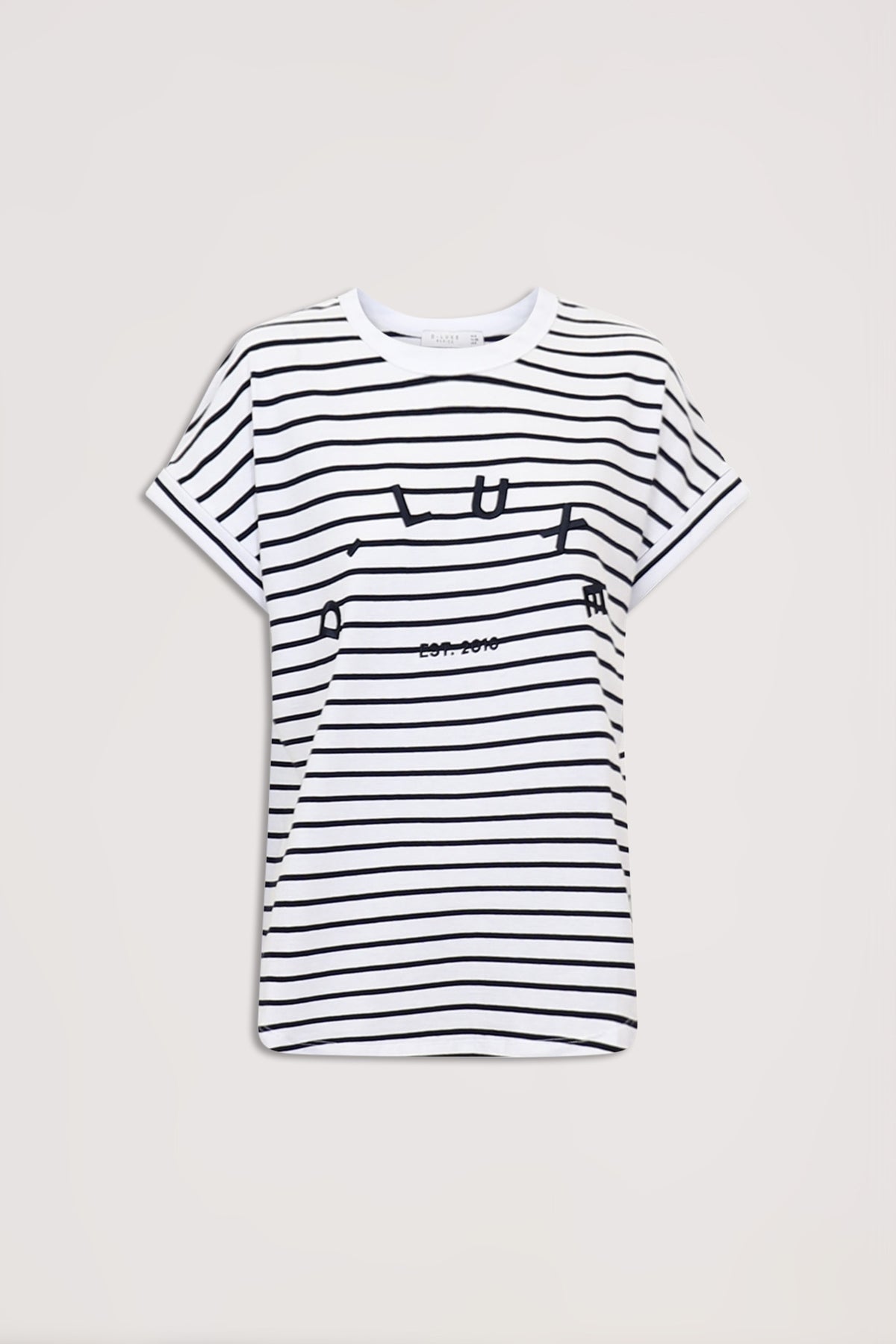 D-Luxe Embroidered Logo Tee