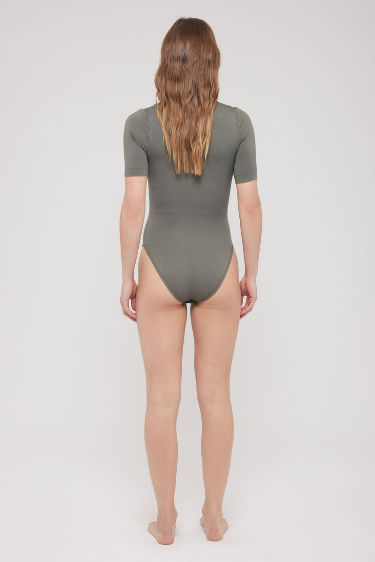 Seamless Short Sleeve Bodysuit