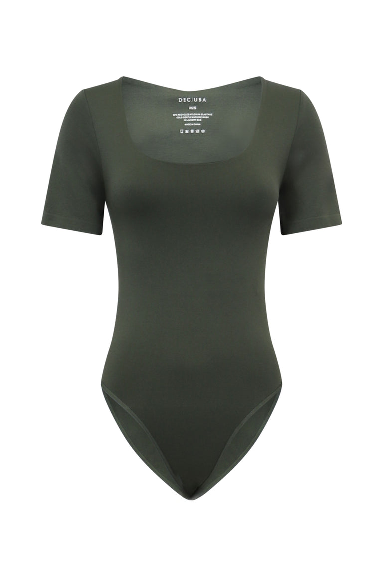 Seamless Short Sleeve Bodysuit