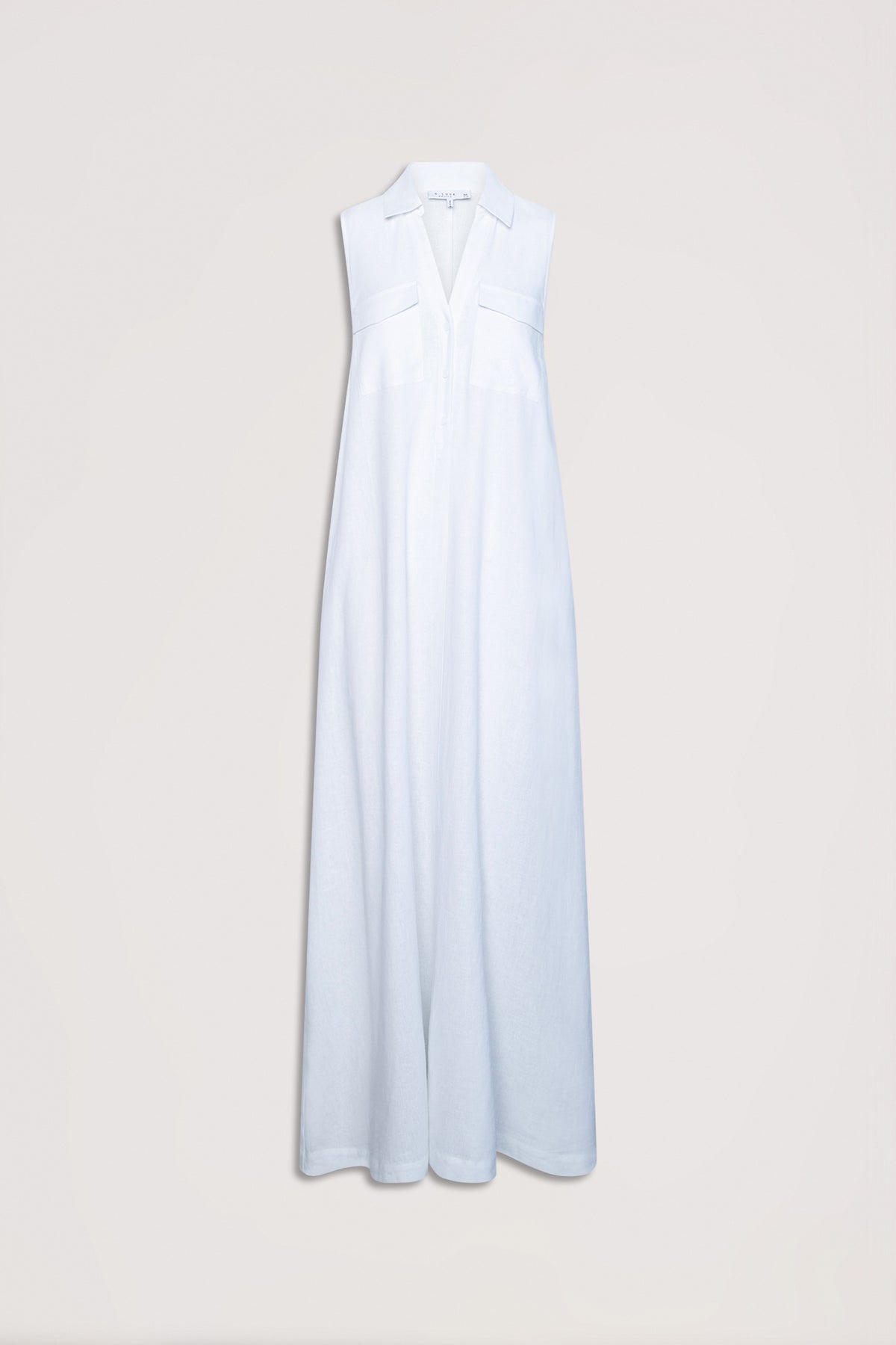 D-Luxe Linen Blend Maxi Dress