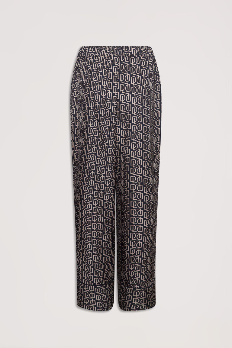 D-Luxe Monogram Twill Pant
