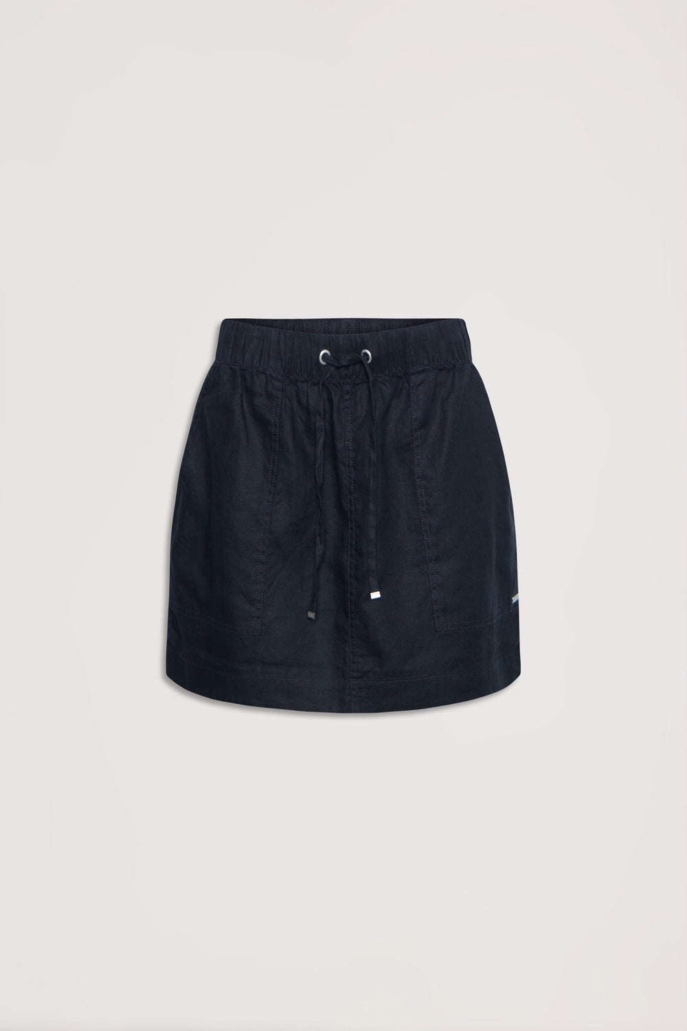 D-Luxe Linen Mini Skirt