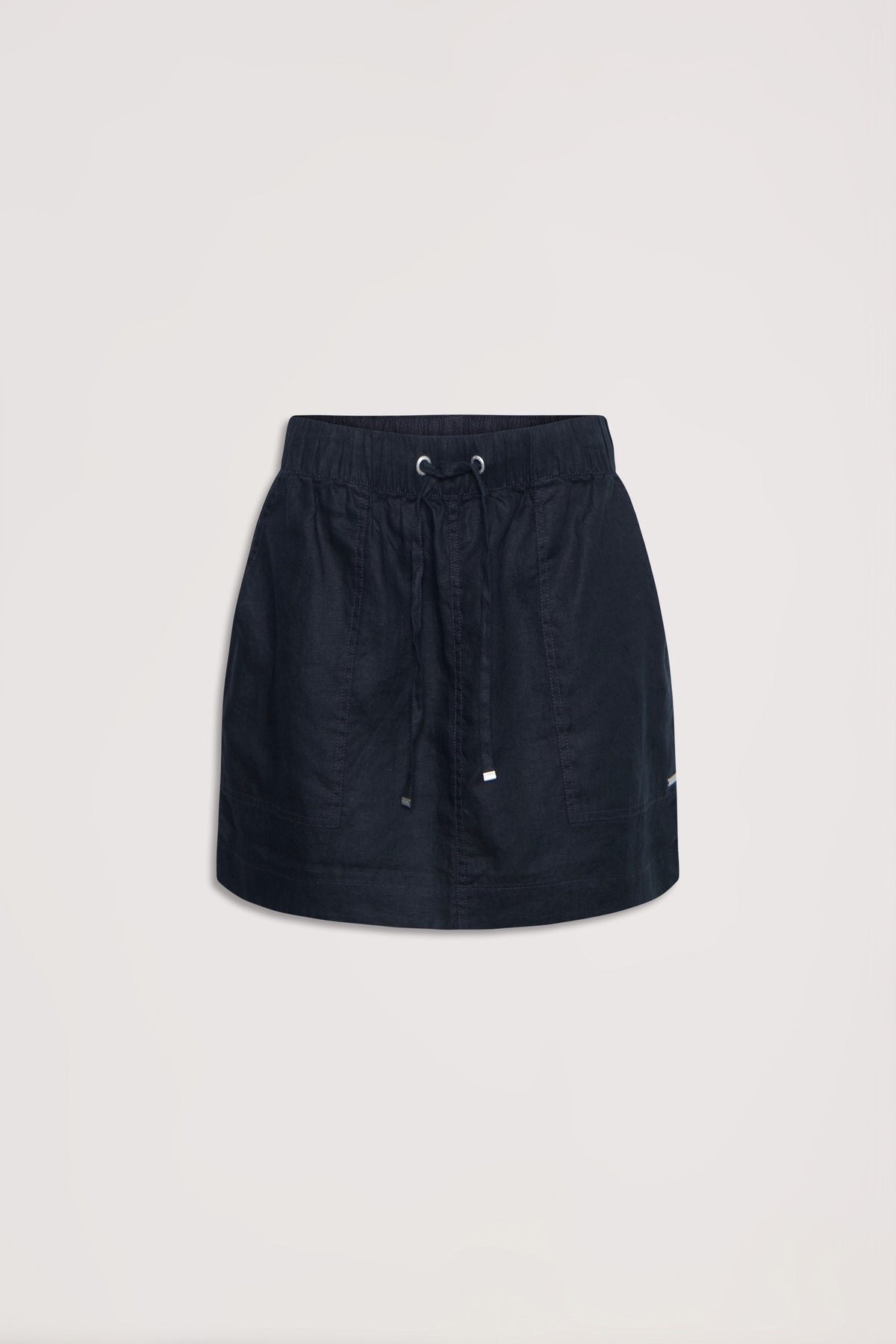 D-Luxe Linen Mini Skirt