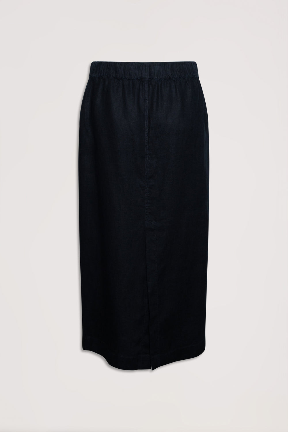 D-Luxe Linen Midi Skirt