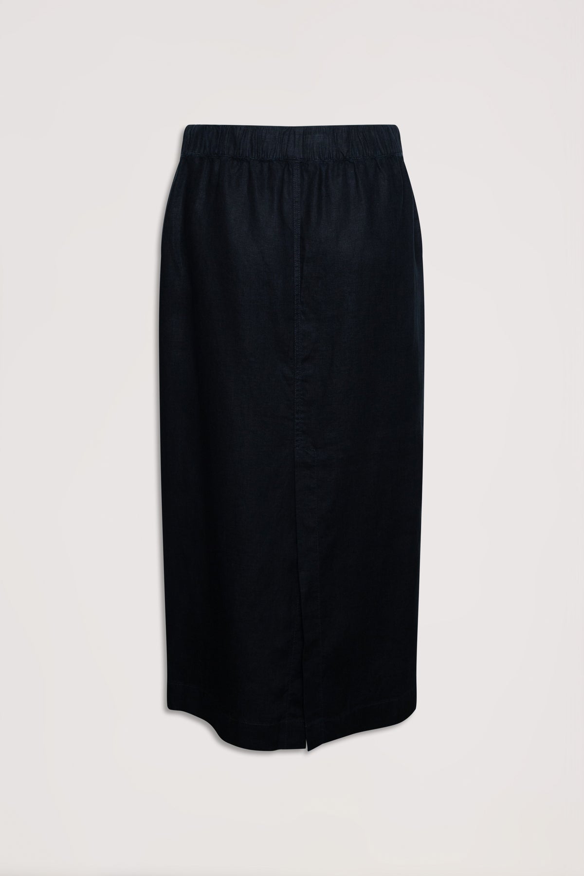 D-Luxe Linen Midi Skirt