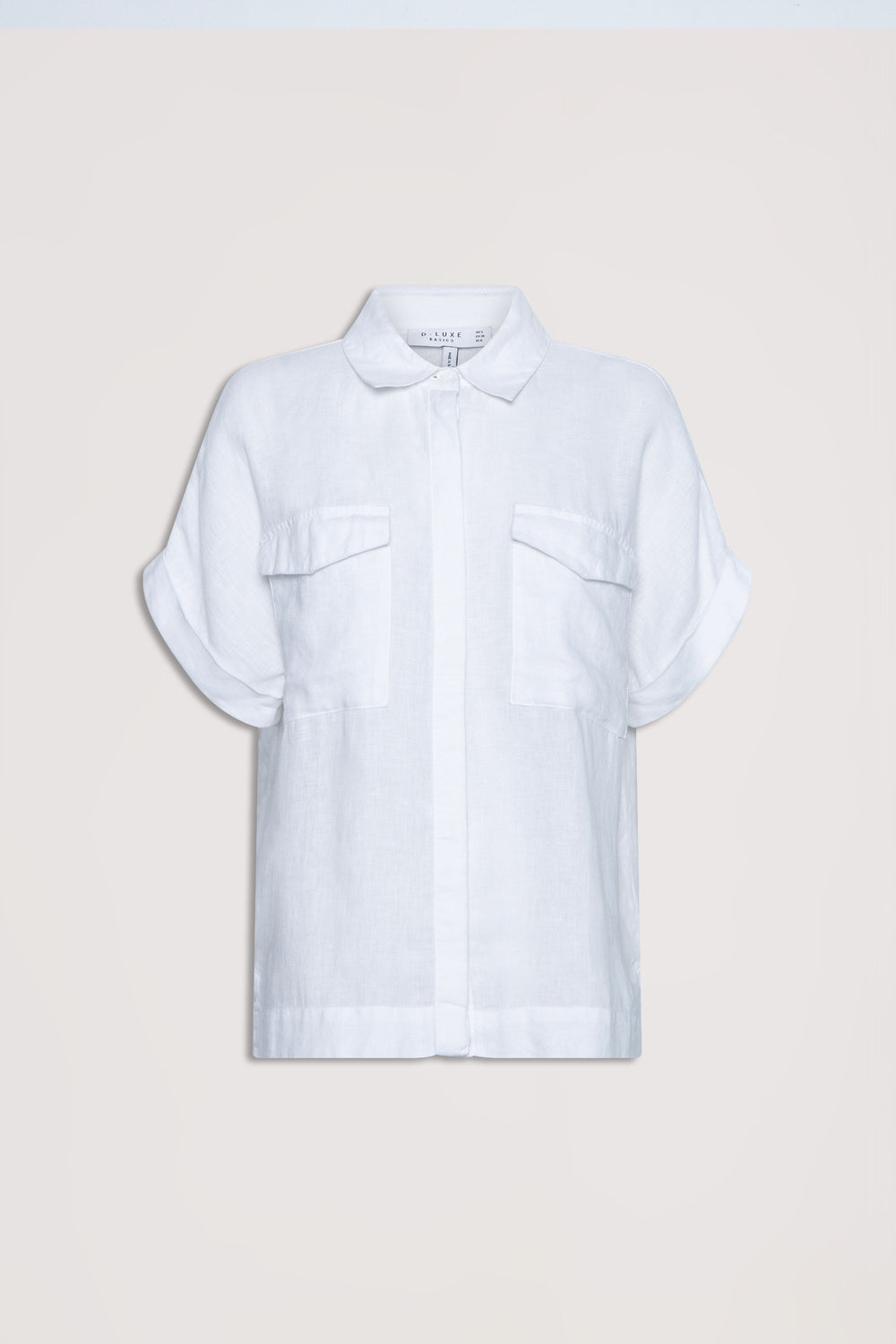 D-Luxe Pocket Linen Shirt