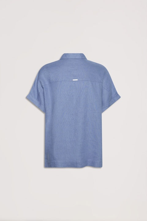D-Luxe Pocket Linen Shirt
