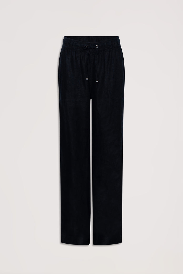 D-Luxe Wide Leg Linen Pant