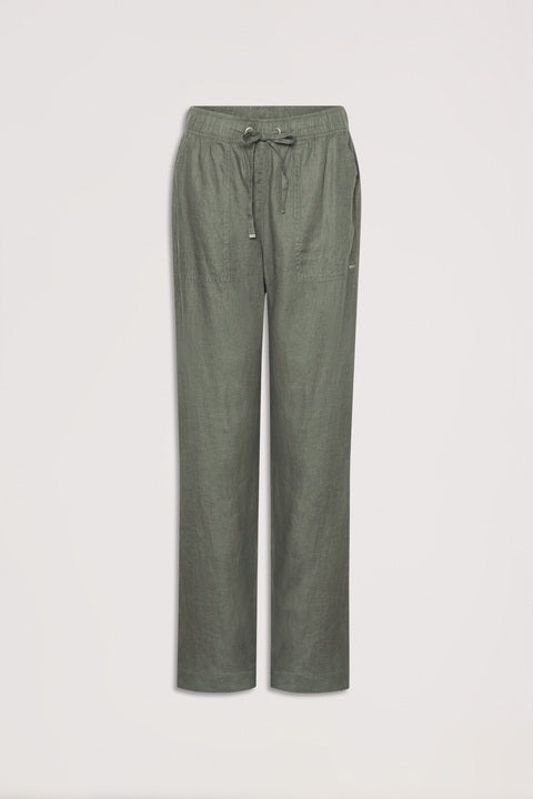 D-Luxe Wide Leg Linen Pant