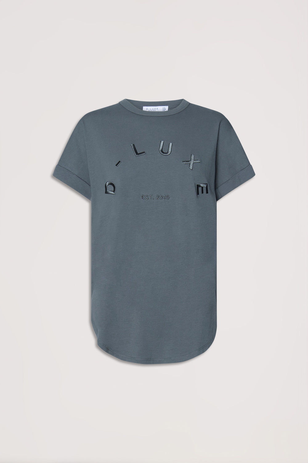 D-Luxe Half Moon Tonal Tee