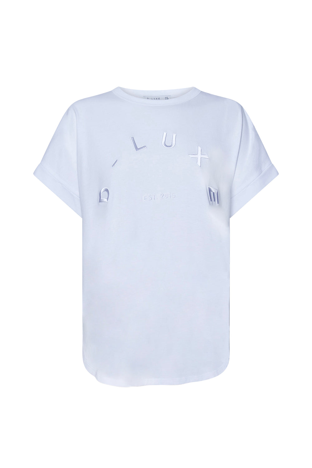 D-Luxe Half Moon Tonal Tee