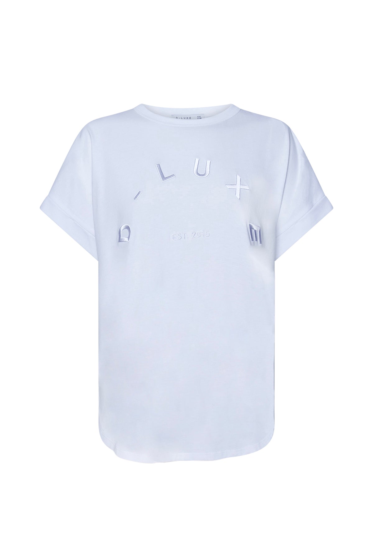 D-Luxe Half Moon Tonal Tee