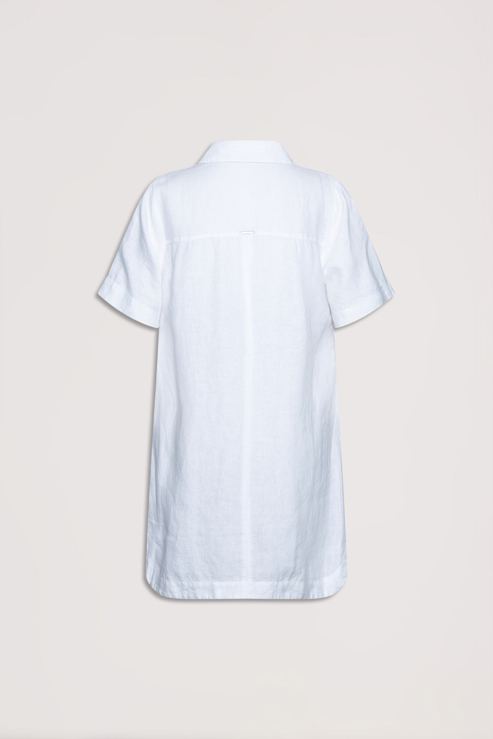 D-Luxe Linen Short Dress