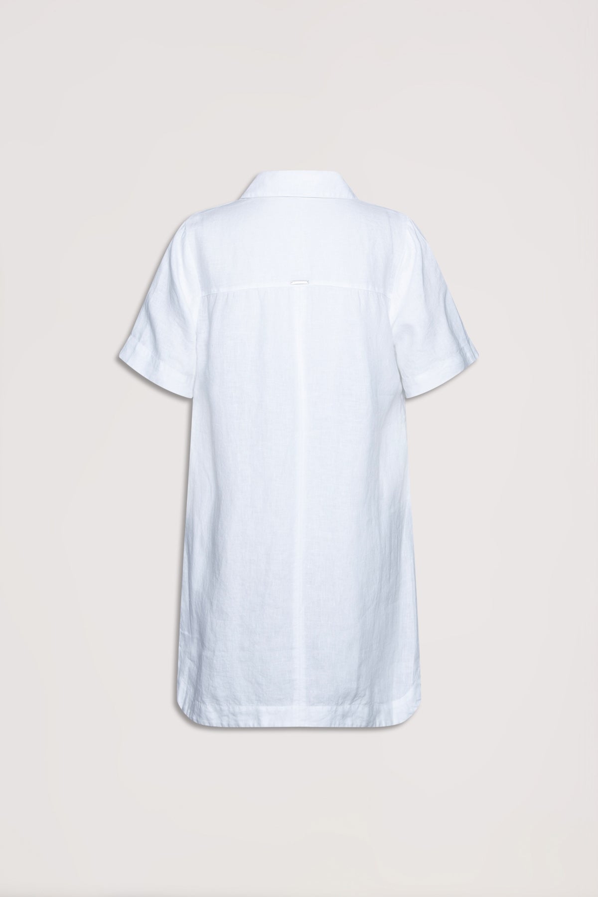 D-Luxe Linen Short Dress