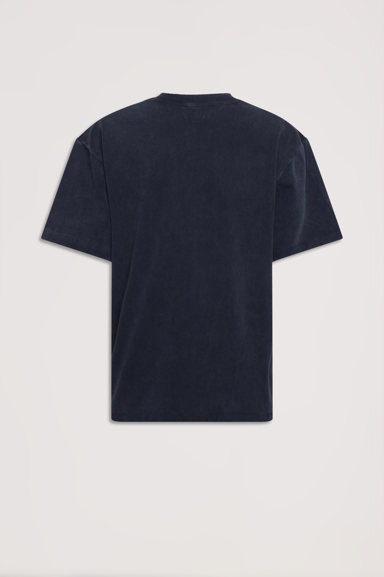 D-Luxe Mock Neck Boxy Tee