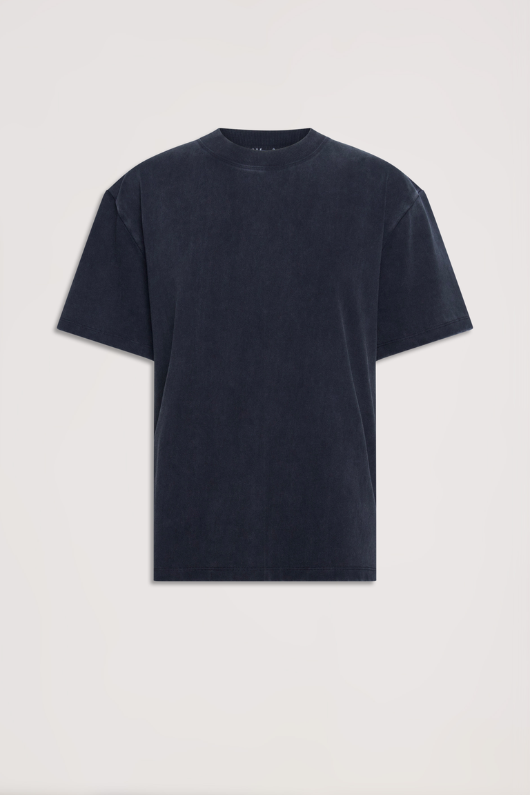 D-Luxe Mock Neck Boxy Tee