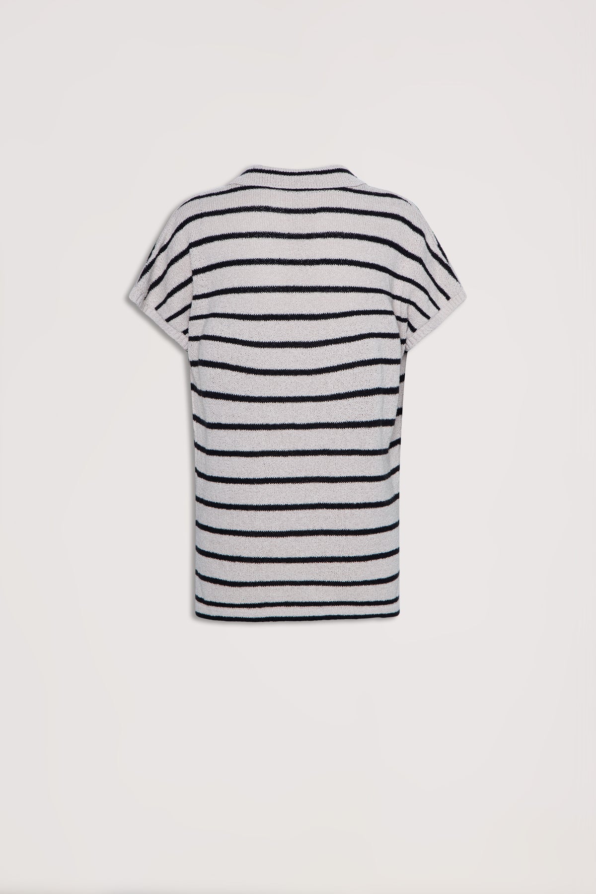 D-Luxe Stripe Knit Top
