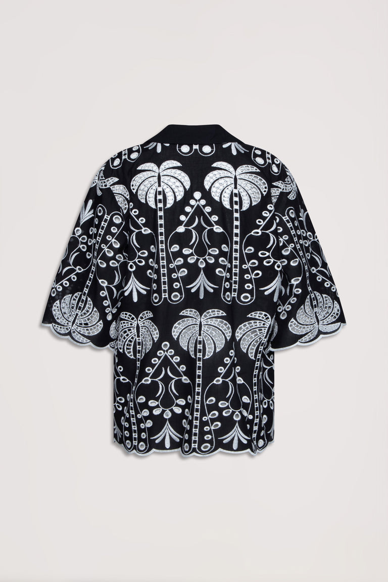Demi Embroidered Top
