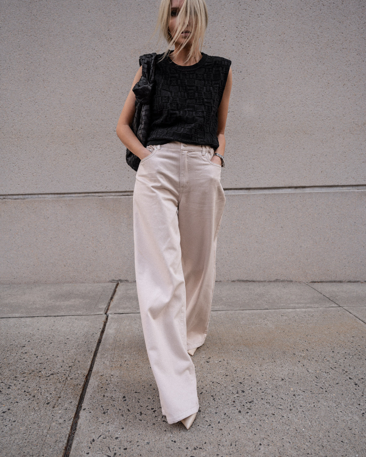 D-Luxe Wide Leg Jean