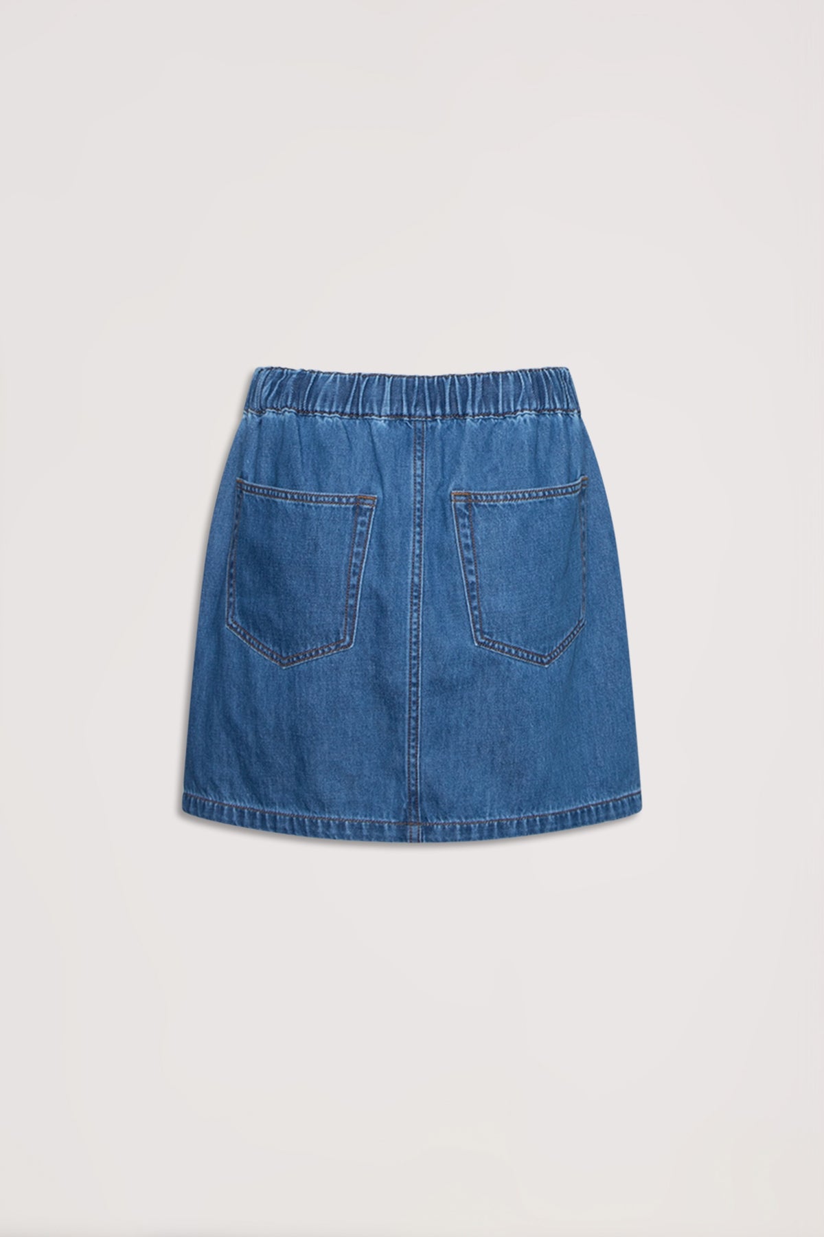 D-Luxe Denim Mini Skirt