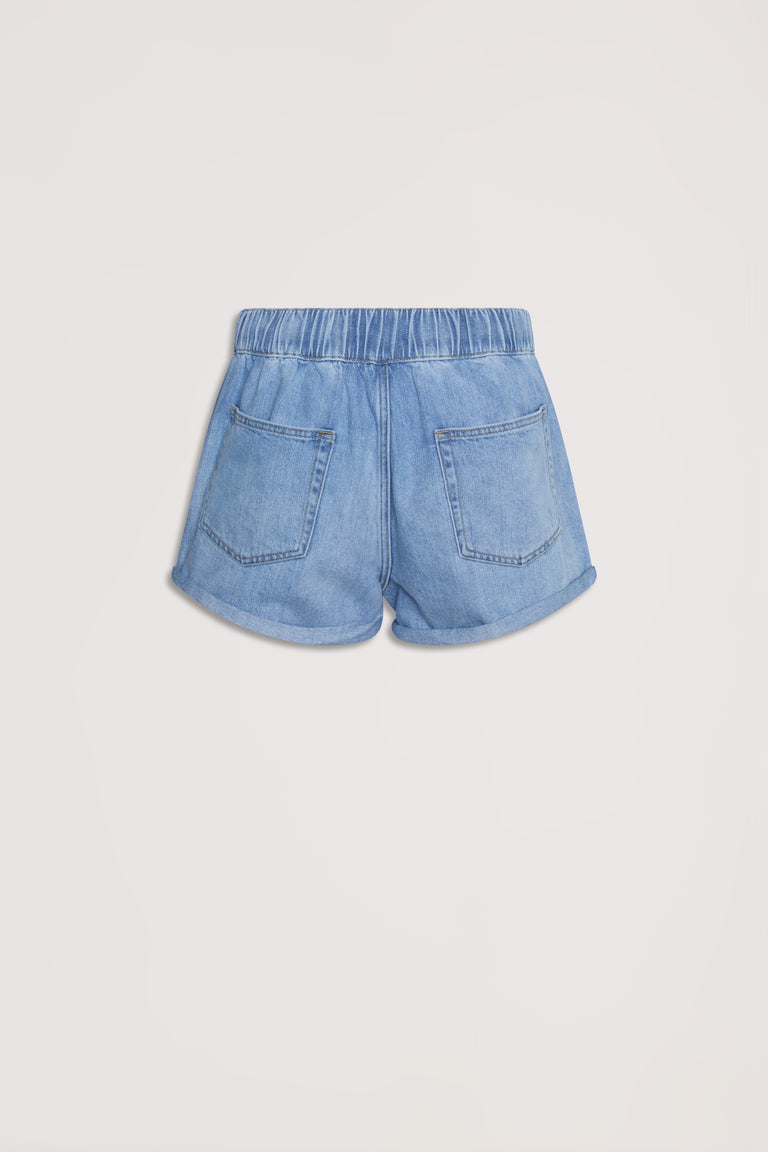 D-Luxe Denim Jogger Short