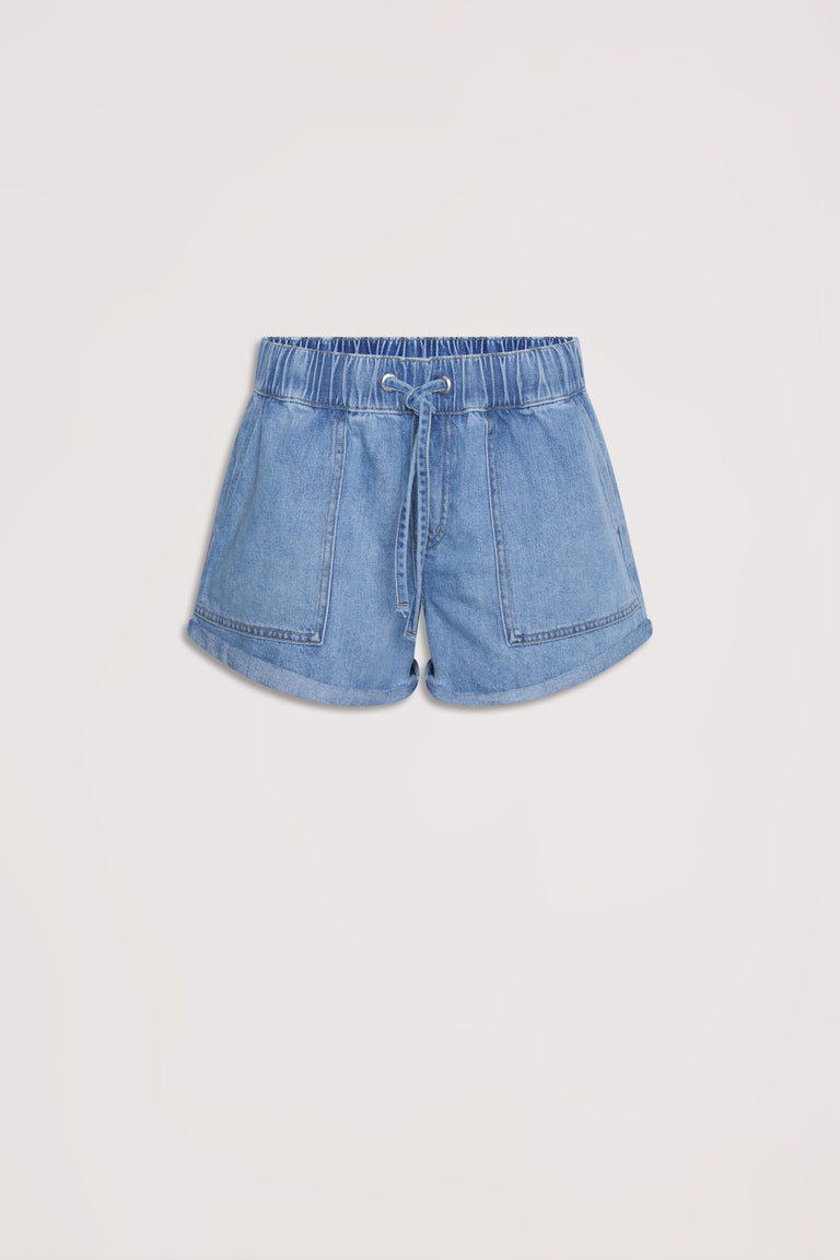 D-Luxe Denim Jogger Short