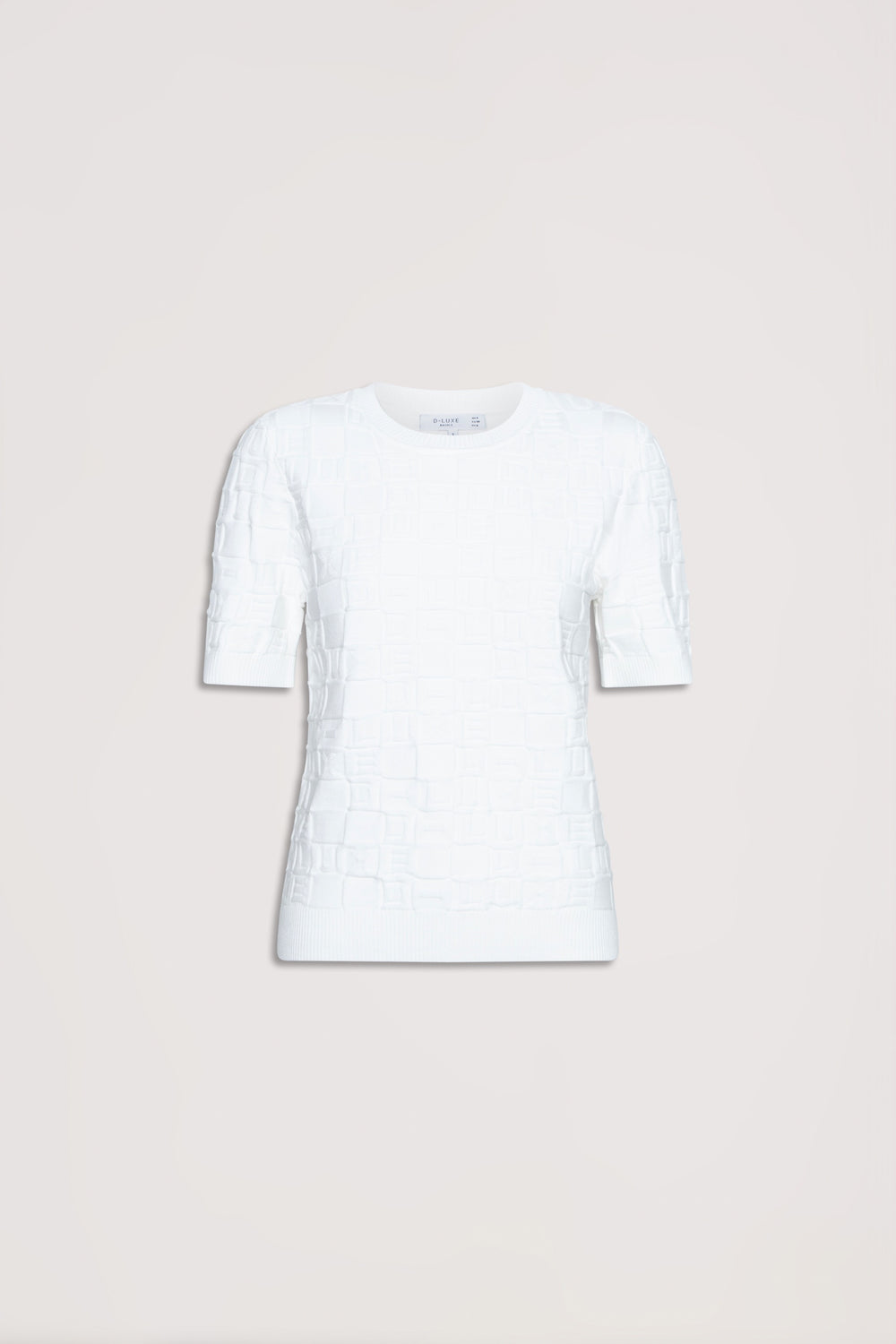 D-Luxe Monogram Knit Top