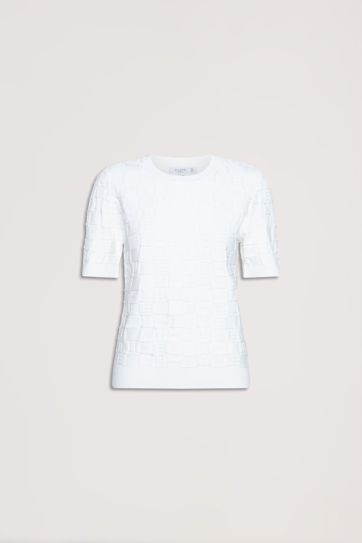 D-Luxe Monogram Knit Top