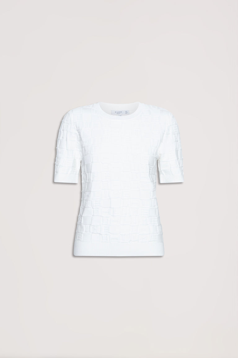 D-Luxe Monogram Knit Top