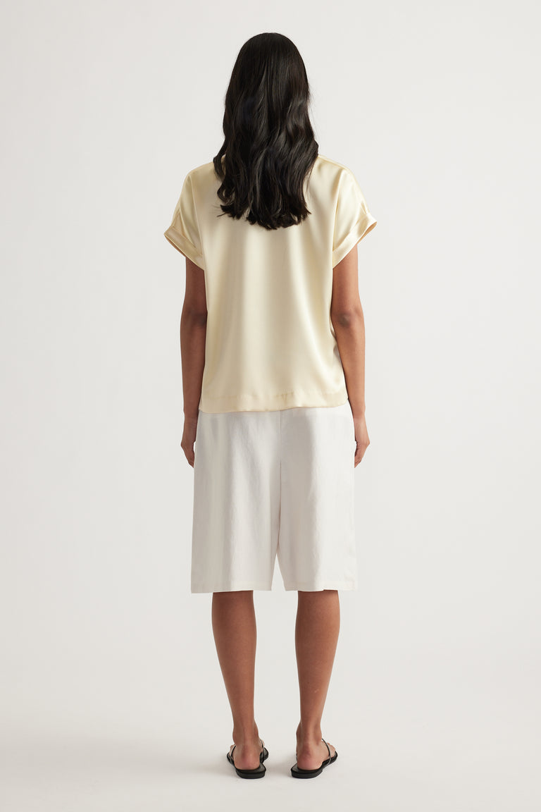 AnnMaree Satin Tee